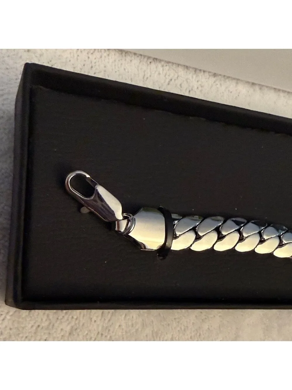 Bain Miller Men's Bracelet 9” Cuban link bracelet for men’s